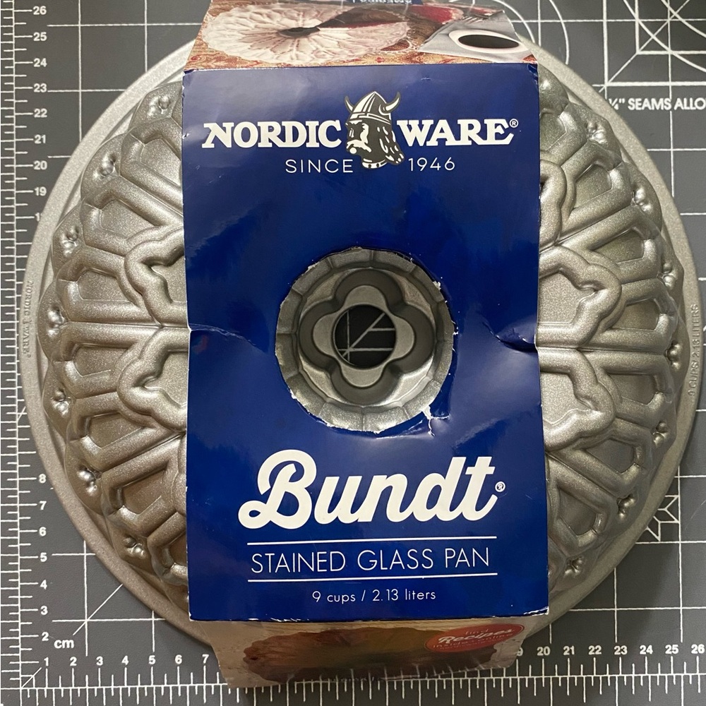 Nordic Ware Stained Glass Bundt pan